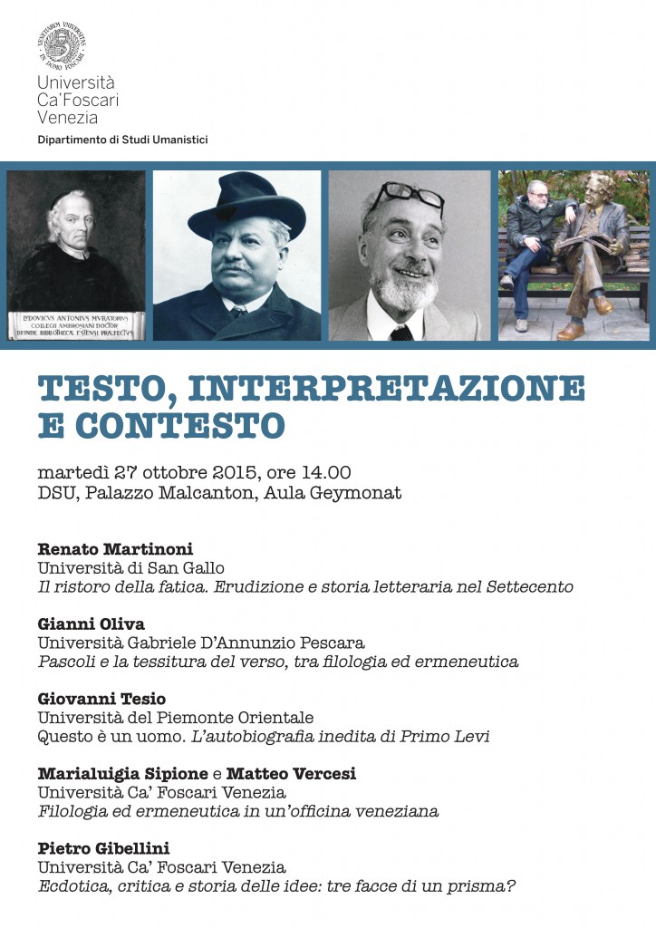 Testo, interpretazione e contesto