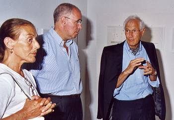 SAL ESPOSITIVA AIAT
UN MAR DESERTO - INAUGURAZIONE
l'assessore Carla Lenzoni
il Presidente della GIT Claudio Martinis
il prof. Enrico Della Torre